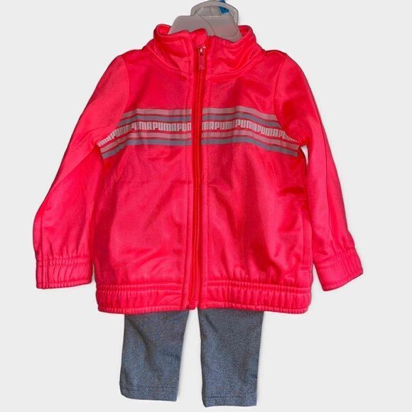 Puma Sunset Glow 2 Piece Activewear Set Size 6-9M - Picture 1 of 5